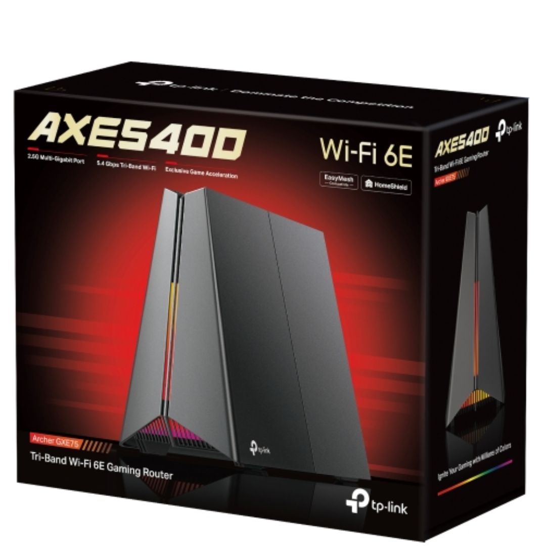 TP-Link Archer GXE75 AXE5400 Wi-Fi 6E Gaming Router