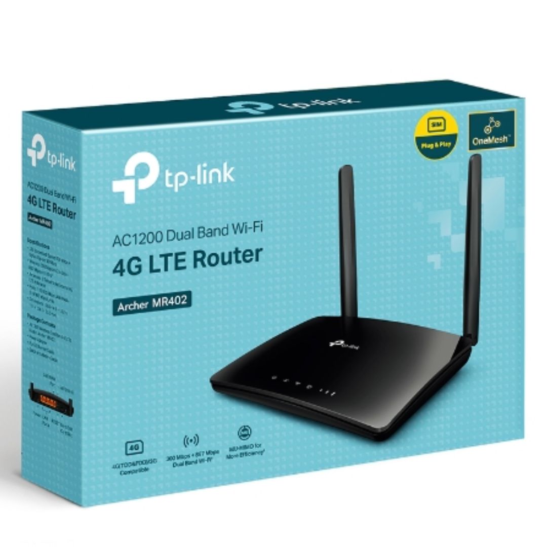 TP-Link Archer MR402 AC1200 4G LTE Router