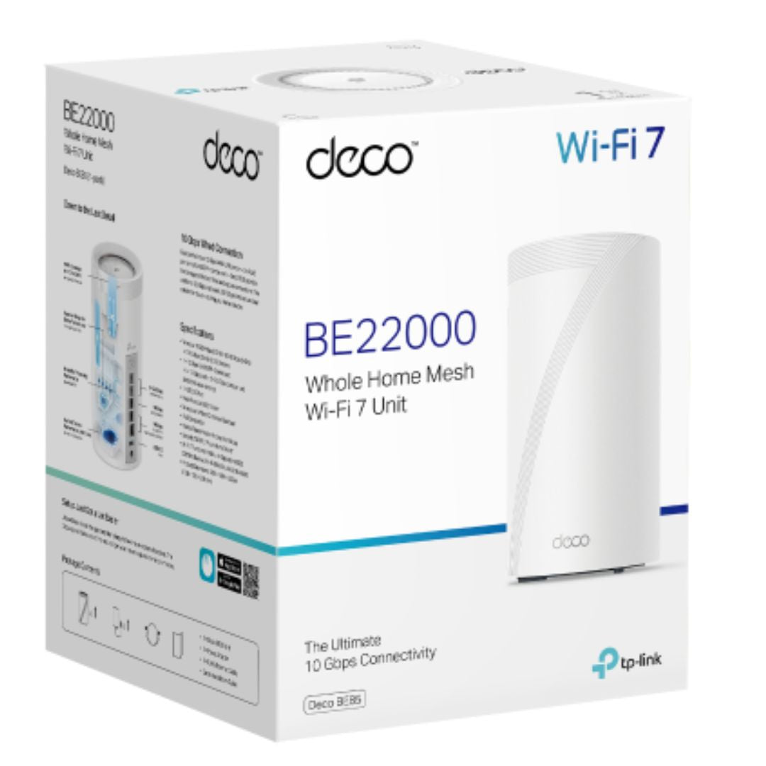TP-Link Deco BE85 BE22000 Mesh Wi-Fi 7 System