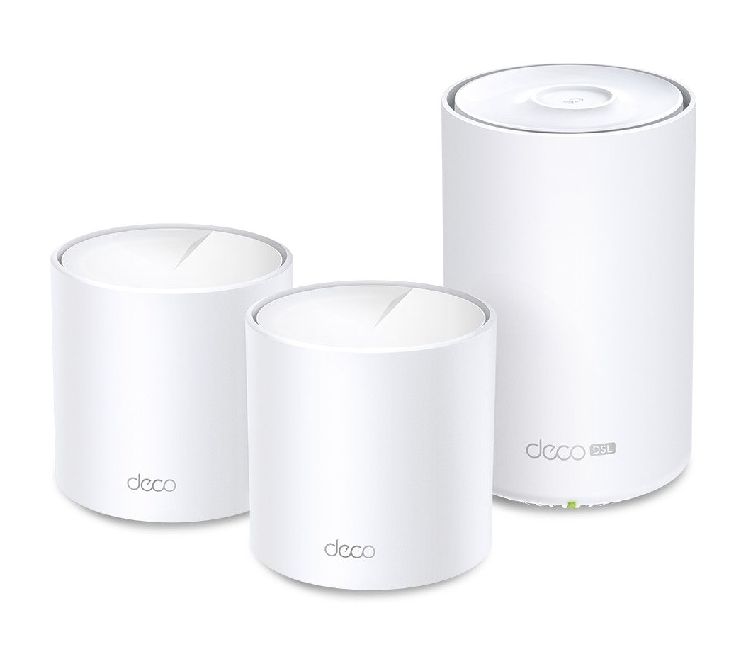 TP-Link Deco X50-DSL 3-Pack AX3000 Mesh WiFi 6 Router