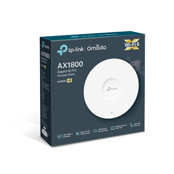 TP-Link EAP620 HD Omada AX1800 WiFi 6 Access Point