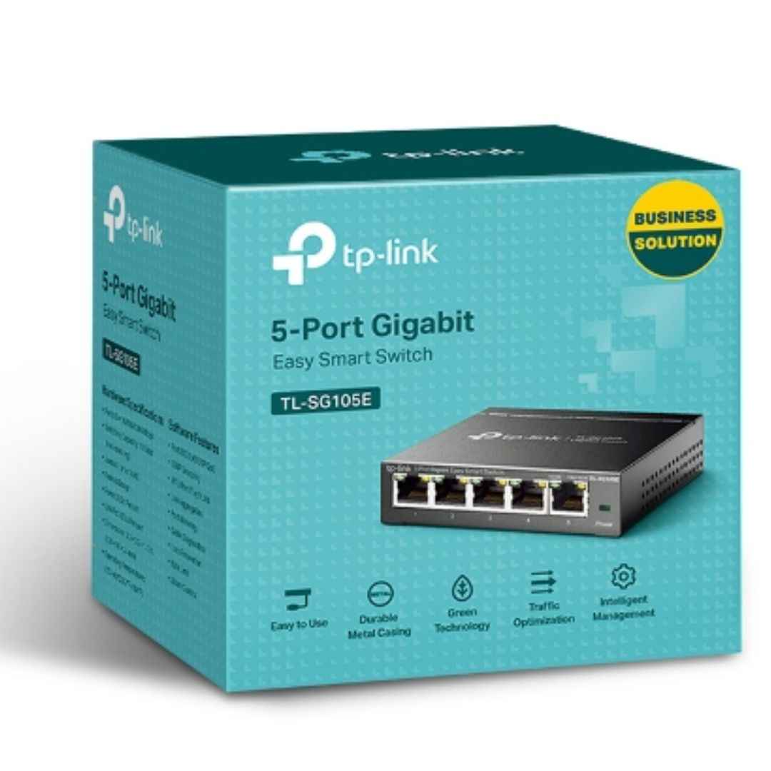 TP-Link TL-SG105E 5-Port Gigabit Smart Switch