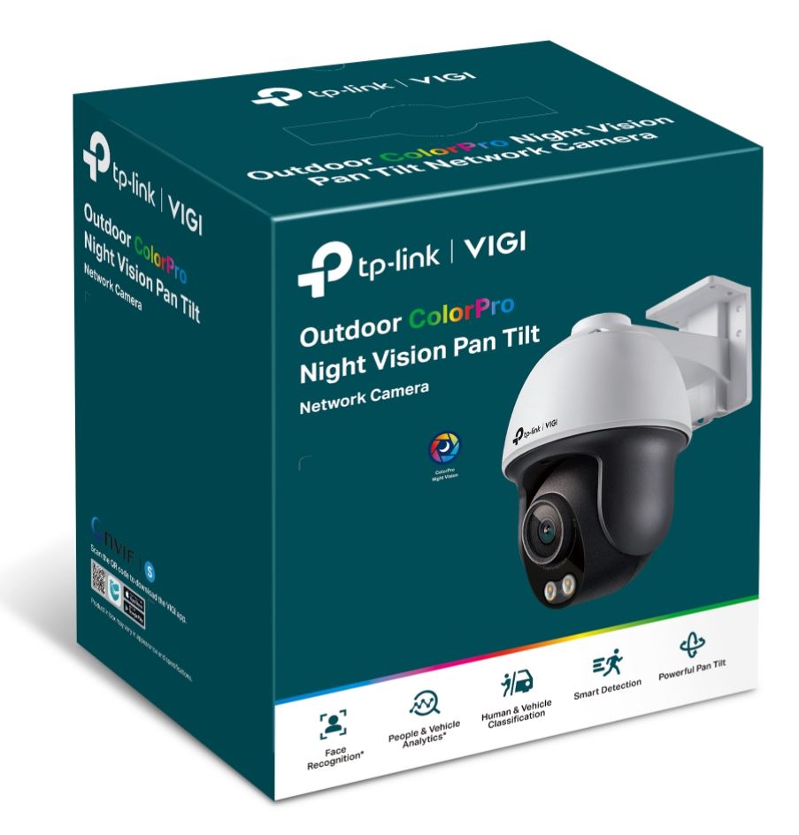 TP-Link VIGI C540S 4MP Outdoor Pan Tilt Network Camera