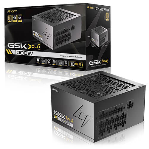 Antec GSK1000 AU 1000W Modular Power Supply
