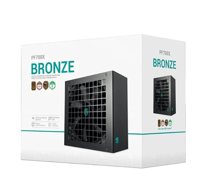 DeepCool PF700X 700W 80+ Bronze ATX Power Supply