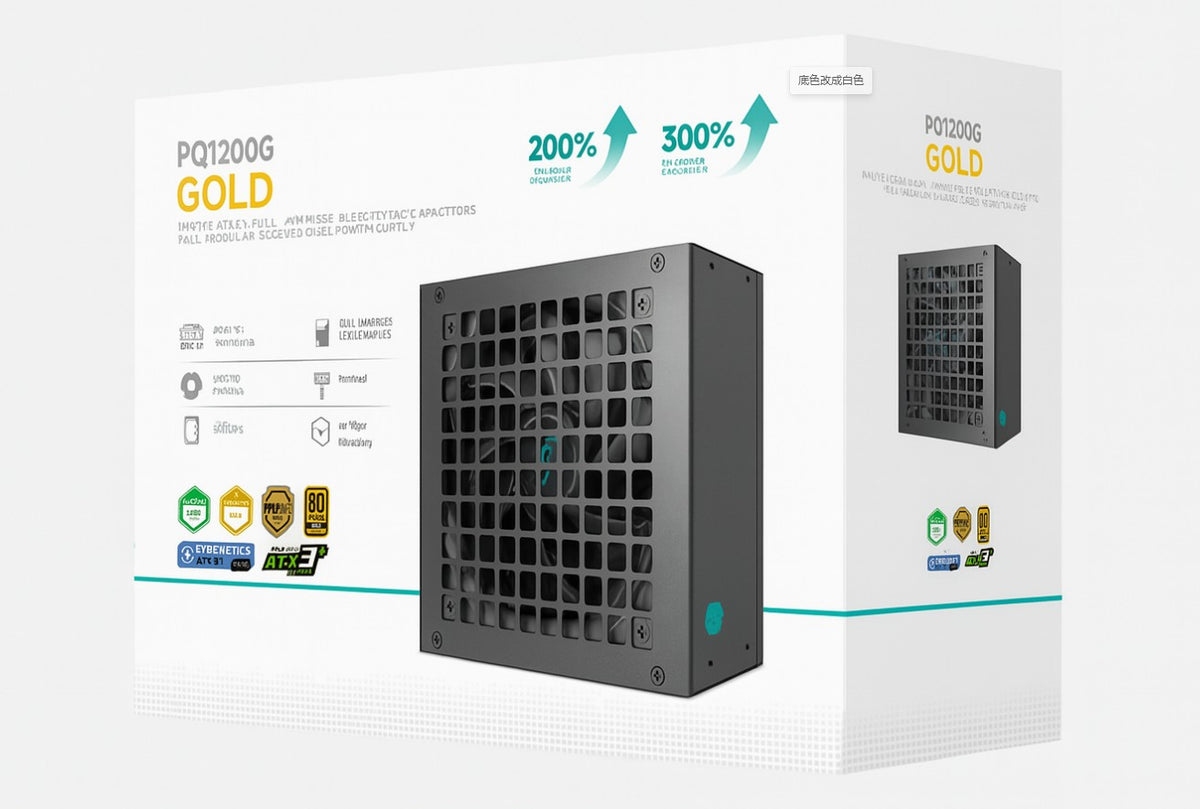 DeepCool PQ1200G 1200W 80+ Gold Modular Power Supply