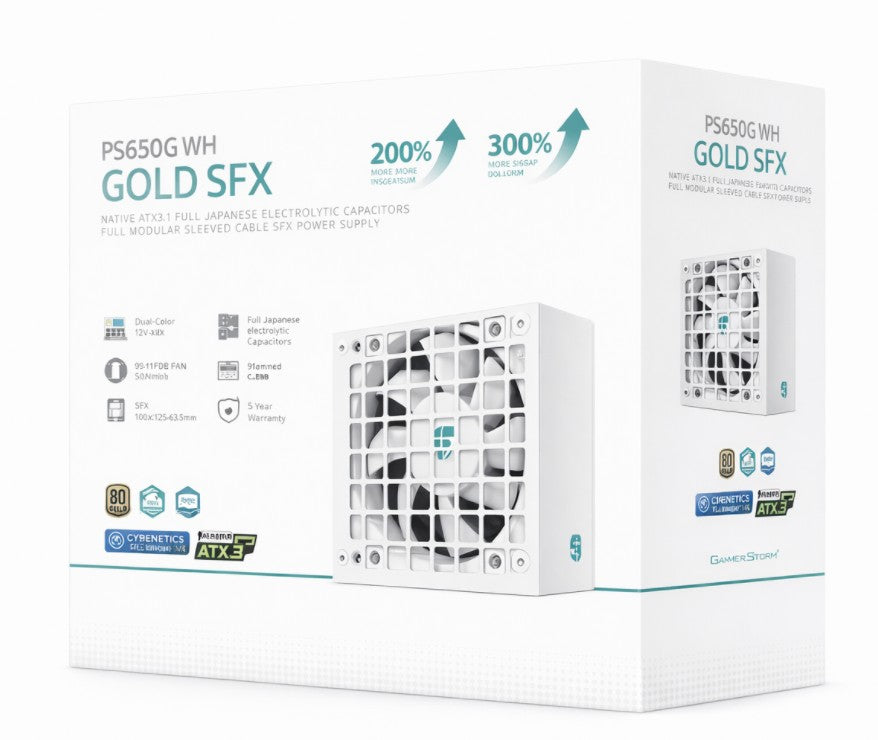 DeepCool PS650G WH 650W SFX Power Supply