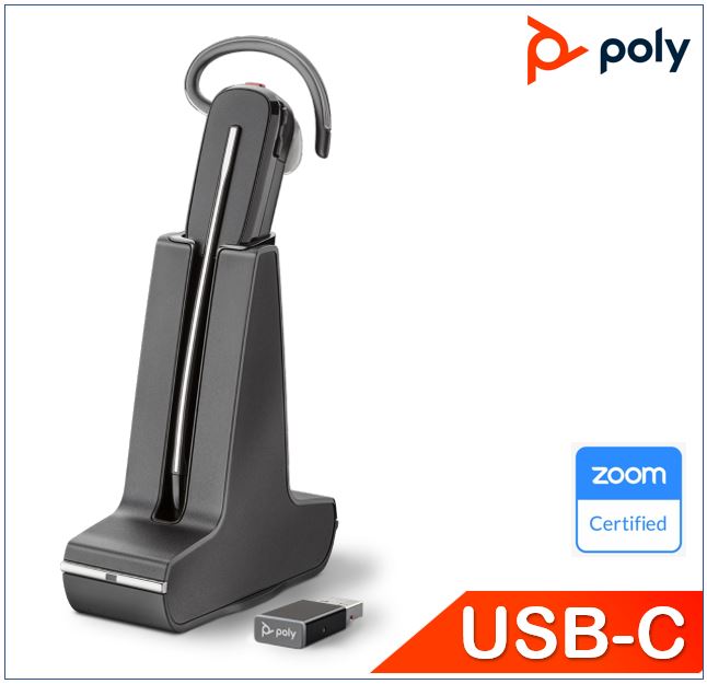Poly Savi 8245 UC DECT Wireless Headset