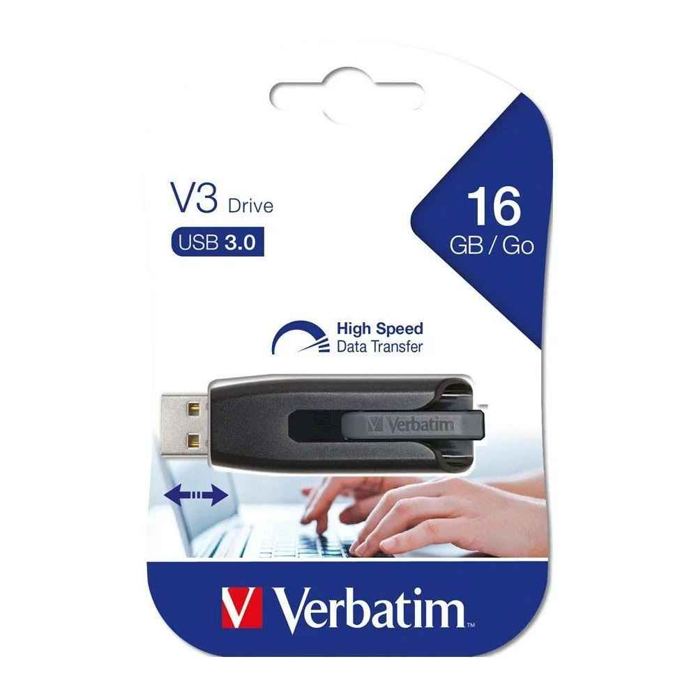 Verbatim Store'n'Go V3 16GB USB 3.0 Memory Stick