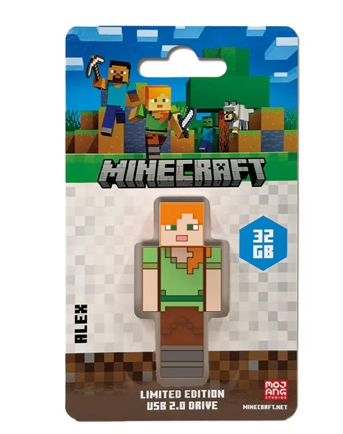 Verbatim Minecraft Alex Collector's Edition 32GB USB Flash Drive