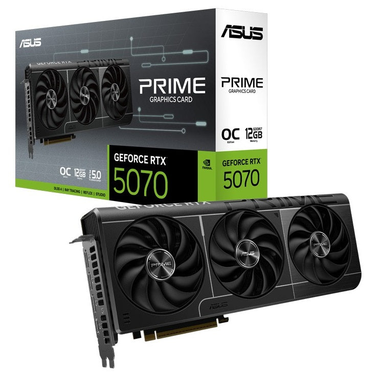 ASUS PRIME RTX 5070 12GB GDDR7 OC Graphics Card