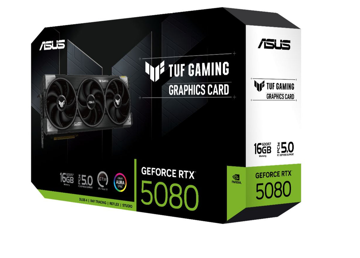 ASUS TUF RTX 5080 16GB GDDR7 Graphics Card