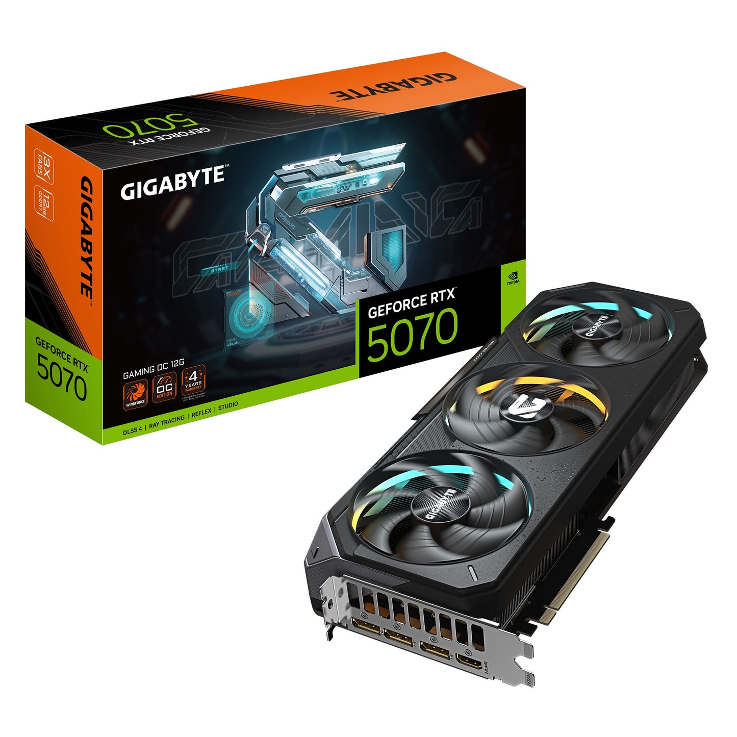 Gigabyte GeForce RTX 5070 GAMING OC 12GB Graphics Card