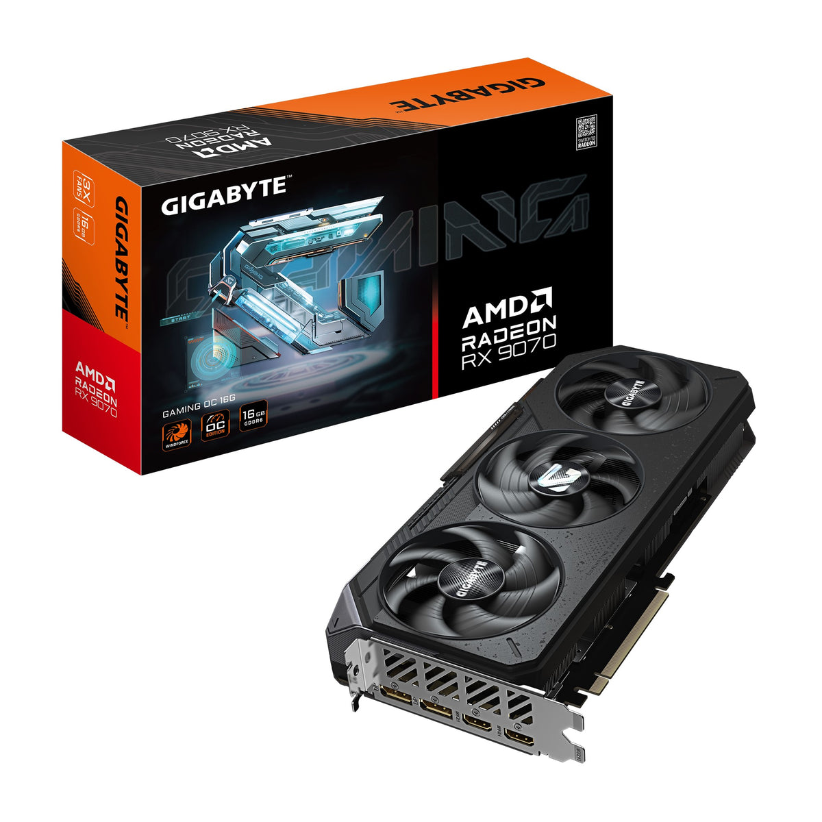 Gigabyte Radeon RX 9070 GAMING OC 16GB Graphics Card