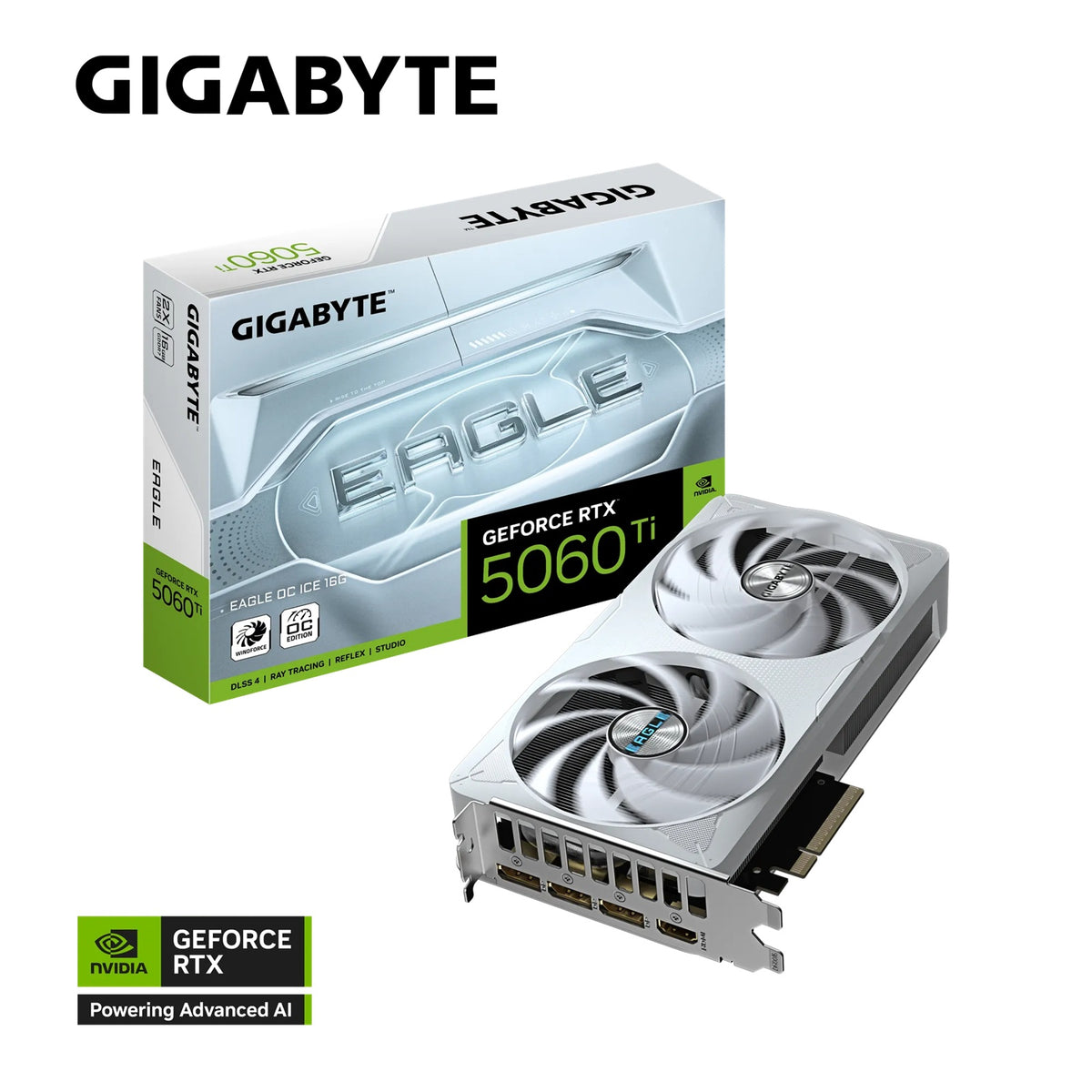 Gigabyte GeForce RTX 5060 Ti EAGLE OC ICE 16GB