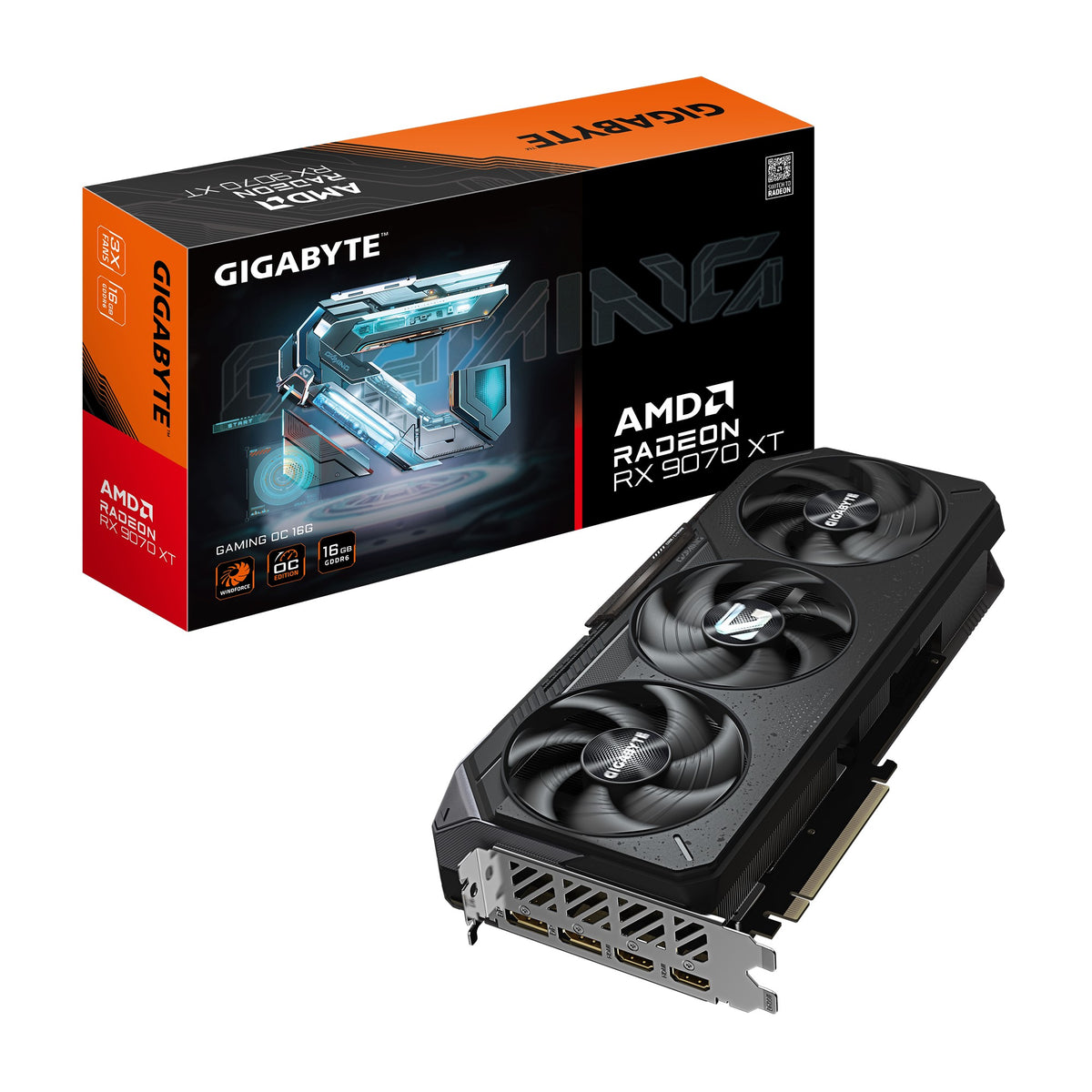 Gigabyte Radeon RX 9070 XT GAMING OC 16GB Graphics Card