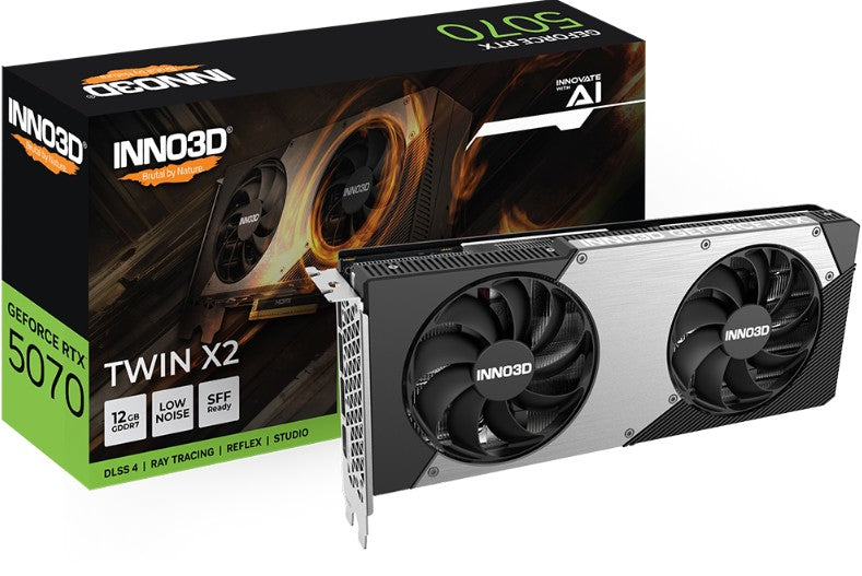 INNO3D RTX 5070 TWIN X2 12GB GDDR7 Graphics Card