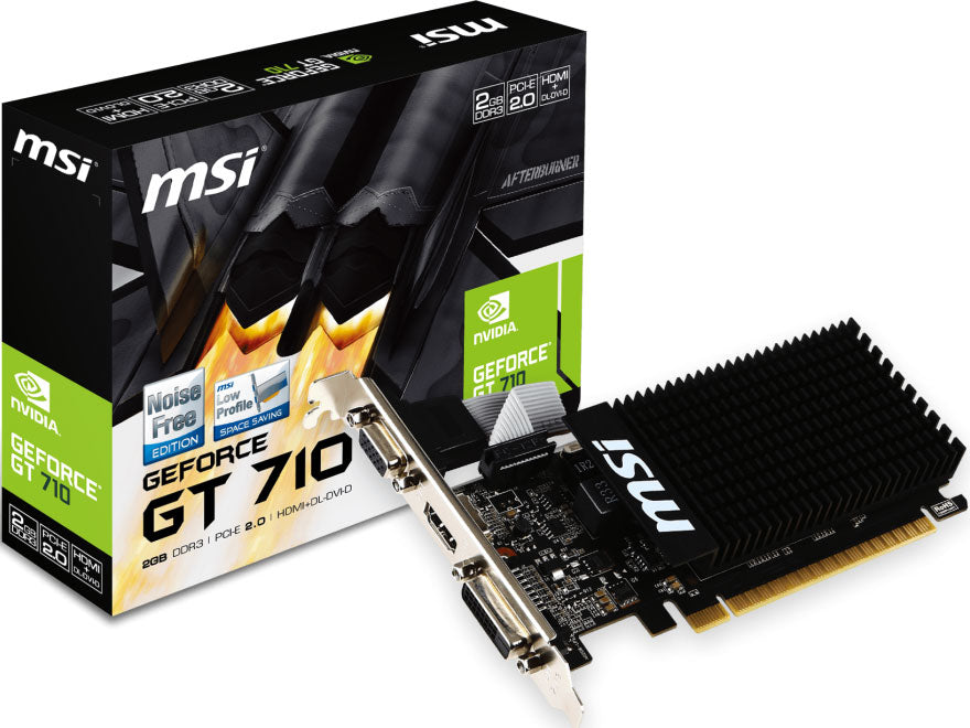 MSI GeForce GT 710 2GB LP Graphics Card