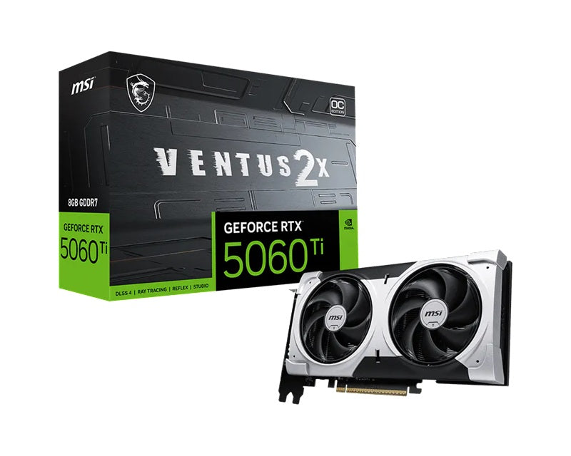 MSI GeForce RTX 5060 Ti 8G VENTUS 2X OC PLUS