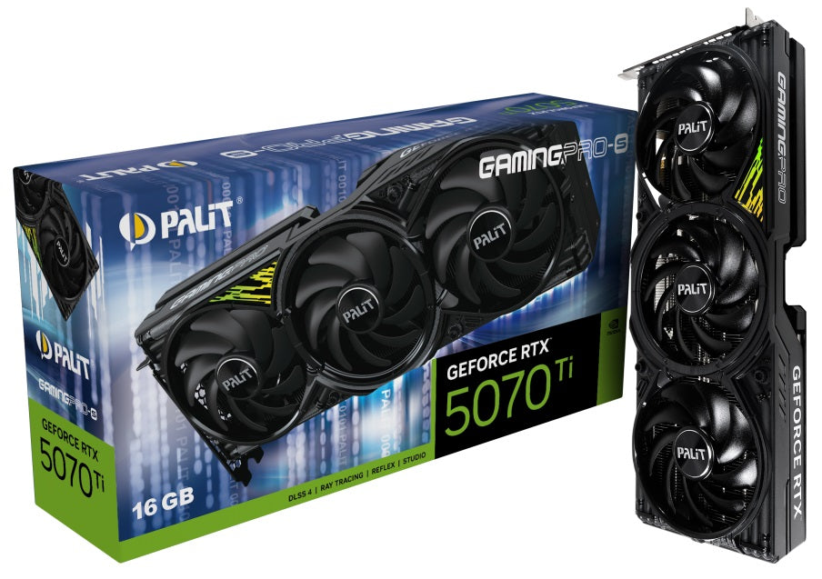 Palit RTX5070Ti GamingPro-S 16GB GDDR7 Graphics Card
