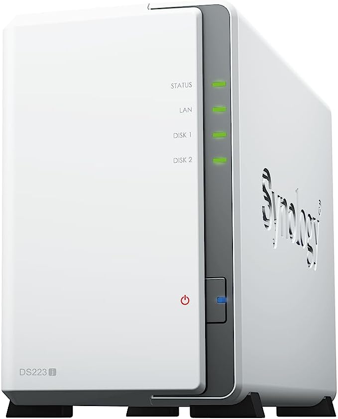 Synology DiskStation DS223J 2-Bay NAS Storage