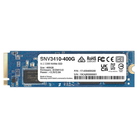 Synology SNV3000 M.2 NVMe SSD 400GB