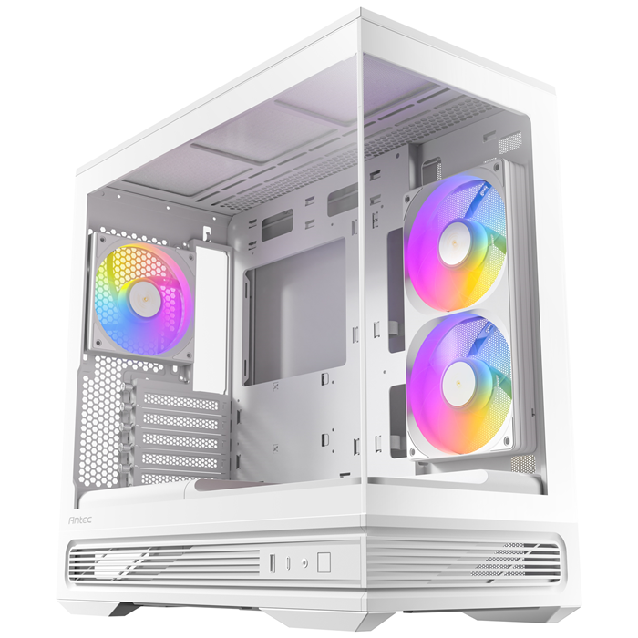 Antec C2M ARGB White Micro-ATX PC Case