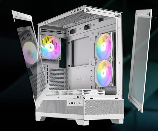 Antec CX700 ARGB White Mid-Tower Gaming Case