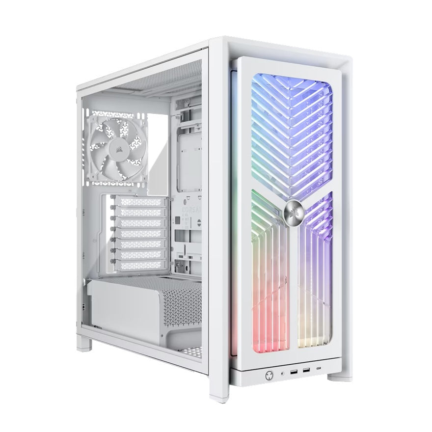 Corsair FRAME 4000X RS Mid-Tower PC Case White
