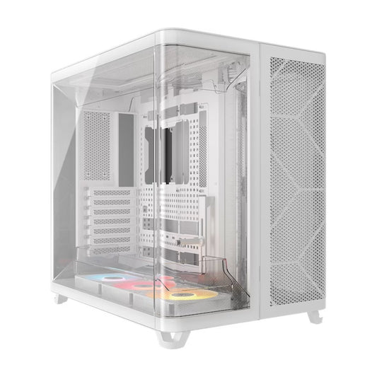 Corsair AIR 5400 RS-R ARGB Mid-Tower ATX Case White