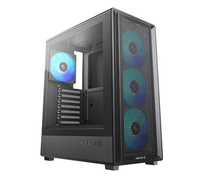 DeepCool CC550 4F Mid Tower ATX Case with 4 ARGB Fans