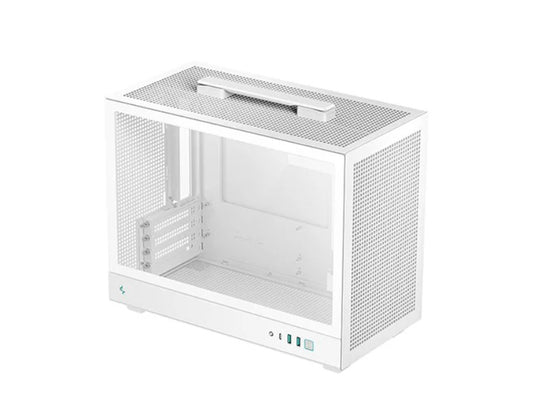 DeepCool CH160 PLUS WH Portable Micro-ATX Compact Case