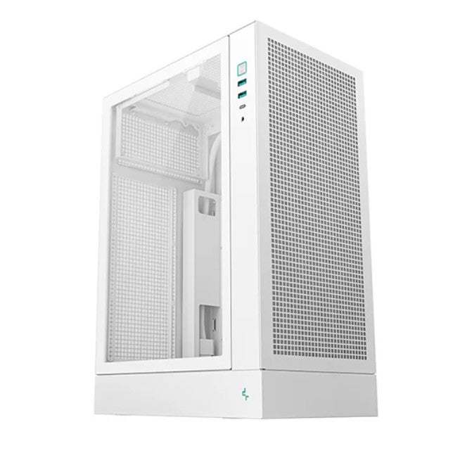 DeepCool CH170 PLUS WH Micro-ATX Compact Case