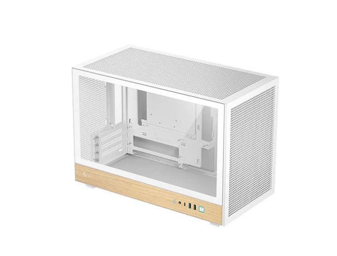 DeepCool CH260 Wood White Micro-ATX Computer Case