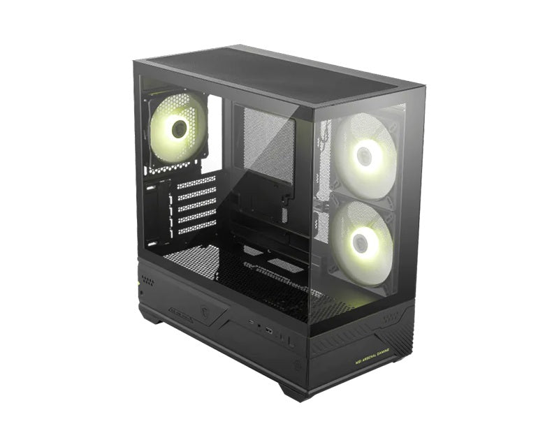 MSI MAG PANO M110R Mini Tower PC Case