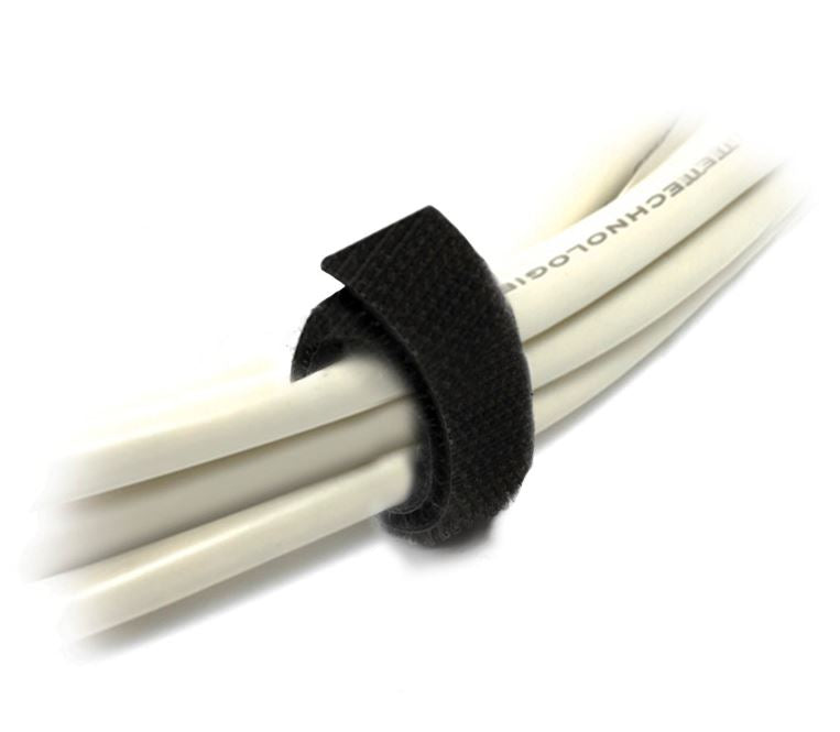 8Ware 25m x 12mm Velcro Cable Tie Hook & Loop Roll