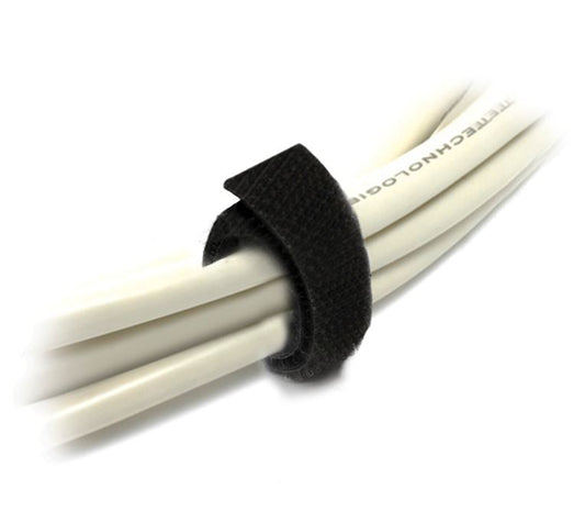 8Ware 25m x 12mm Velcro Cable Tie Hook & Loop Roll