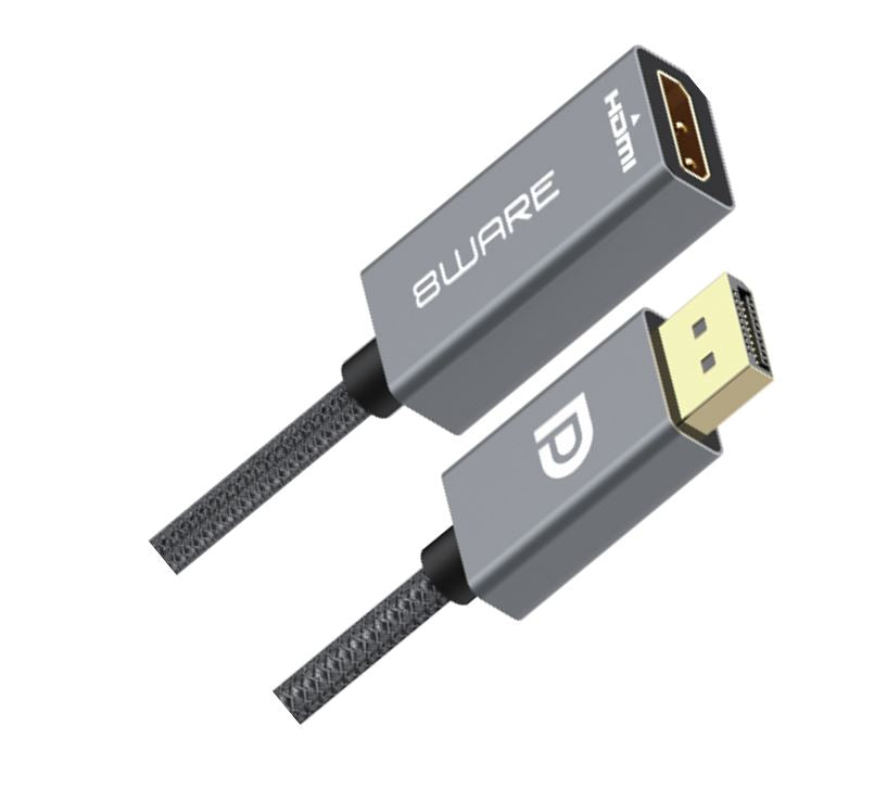 8ware DisplayPort to HDMI Adapter Cable 15cm