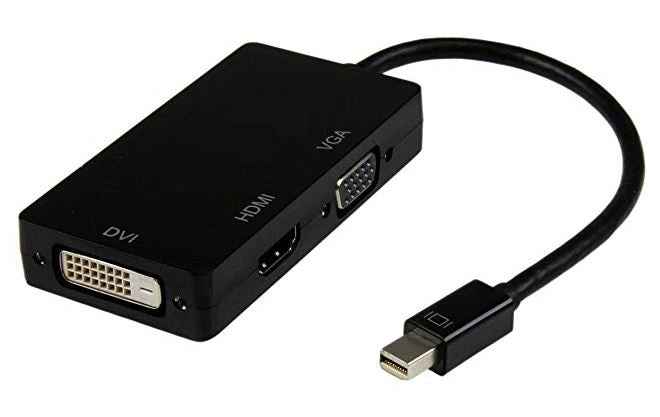 8ware Thunderbolt Mini DisplayPort to HDMI/DVI/VGA Adapter