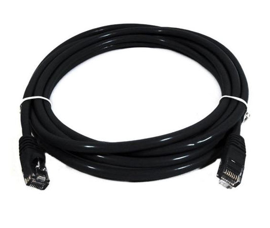 8Ware CAT6 0.5m Ethernet Network Cable - Black