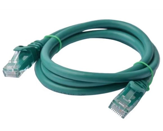 8Ware CAT6 Cable 1m Green RJ45 Ethernet Patch Cord