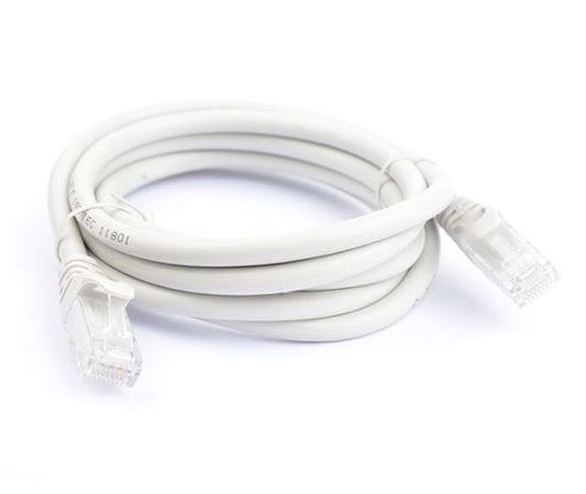 8Ware CAT6 Cable 2m Grey RJ45 Ethernet Patch Cord