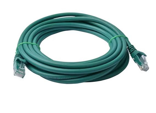 8Ware CAT6 Cable 7m Green RJ45 Ethernet Patch Cord