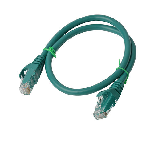 8Ware CAT6A 0.25m Snagless Ethernet Cable Green