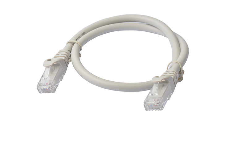 8Ware CAT6A Ethernet Patch Cable 0.5m Grey