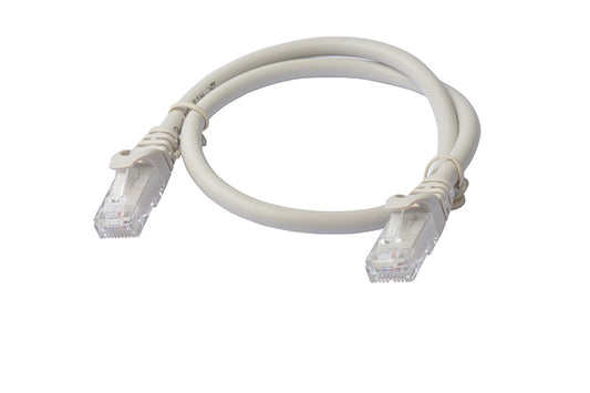 8Ware CAT6A Ethernet Patch Cable 0.5m Grey
