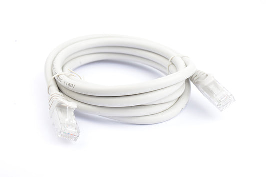 8Ware CAT6A Cable 2m Grey RJ45 Ethernet Patch Cord