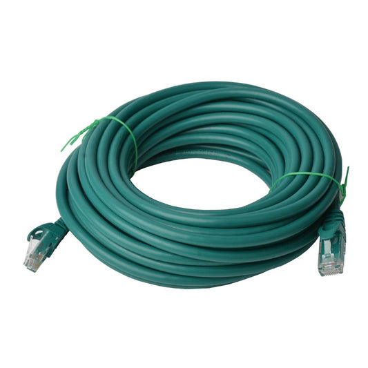 8Ware CAT6A 40m Ethernet Cable Green