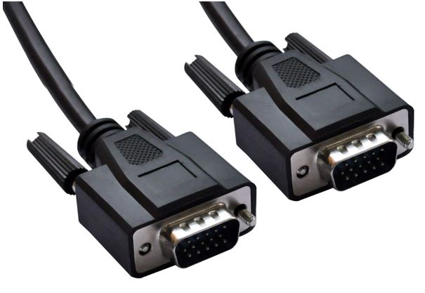 8Ware VGA Monitor Cable 2m 15-Pin Male to Male