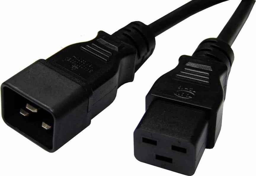 8Ware 5m Power Extension Cable IEC-C19 to IEC-C20 15A